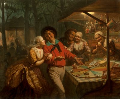 The Wheel of Fortune, 1861 by August de Wilde